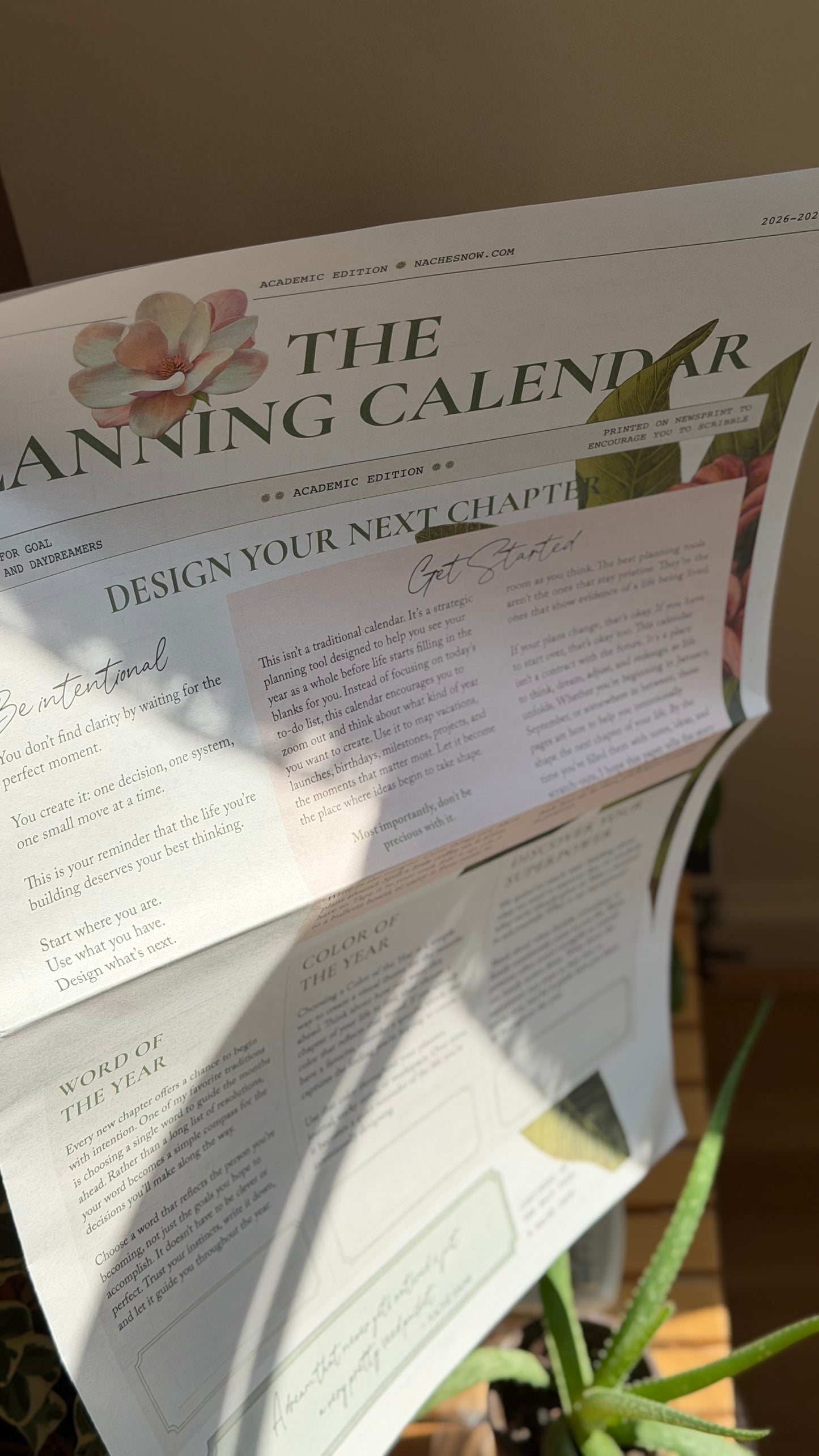 The Paper Calendar: 2026–2027 Academic Edition